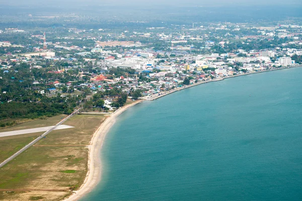 Prachuab Khirikhan along coastline — Stock Photo, Image