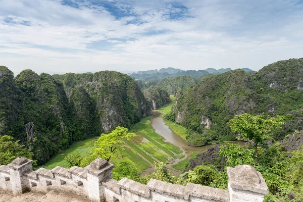 Rýžová pole ve Vietnamu — Stock fotografie