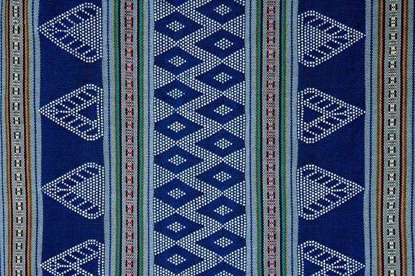 Geborduurde Sjaals Uit Laos — Stockfoto