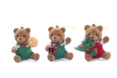 Oyuncak ayıların Noel dekorasyon