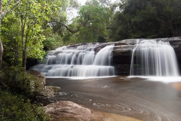 Waterfalls in the forest — Stock Photo, Image