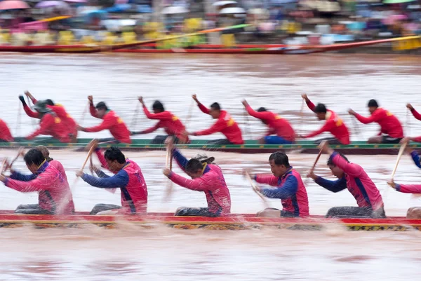 Boat racing in Pichit, Thailand — Stock Photo, Image