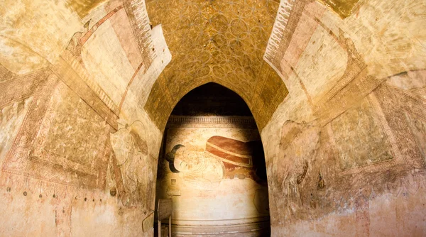 Mural painting in Bagan — Stock Photo, Image