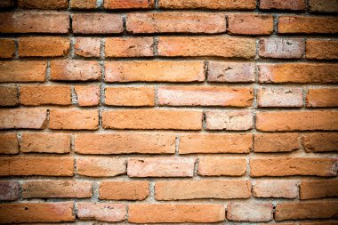 eski sarı tuğla duvar