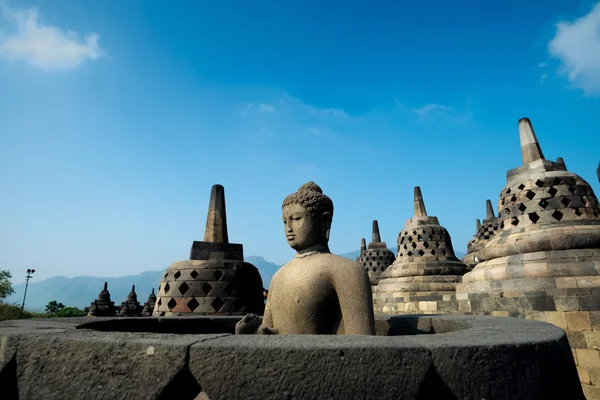 Candi Borobudur världsarv — Stockfoto