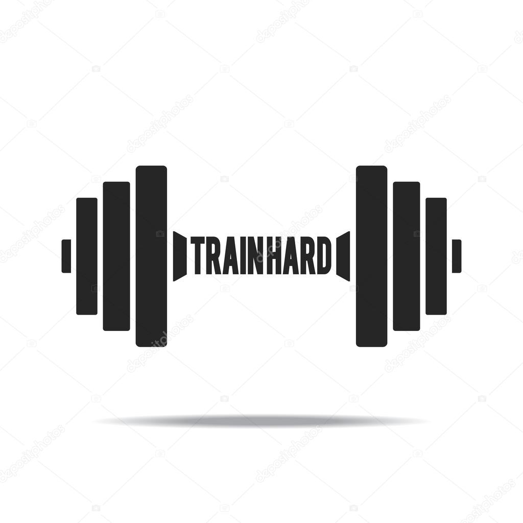 vector logo vivo â de Vector de © icono con vector stock mancuernas tassel