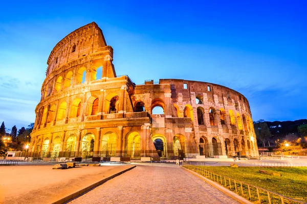 Roma Itália Coliseu Coliseu Coloseo Anfiteatro Flaviano Maior Símbolo Construído — Fotografia de Stock