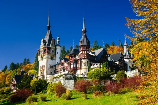 Peles Castle, Rumunsko — Stock fotografie