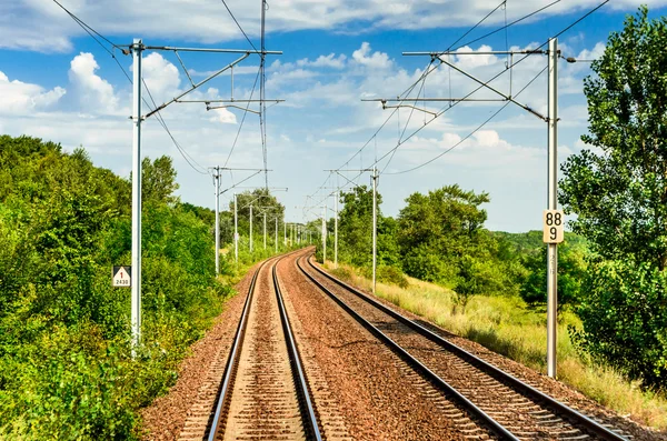 Ferrocarril — Foto de Stock