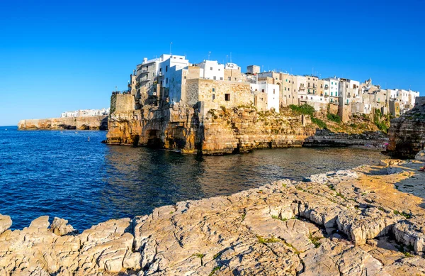 Polignano a Mare, Pulgia, Italien Royaltyfria Stockfoton