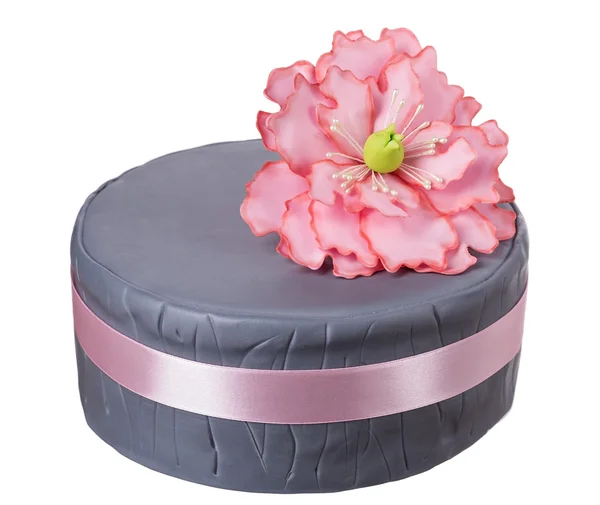 Torta elegante dei fiori della peonia. — Foto Stock