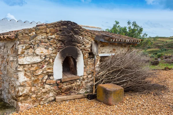 Old brick pizza oven.  stove for bread. — Stock Photo, Image