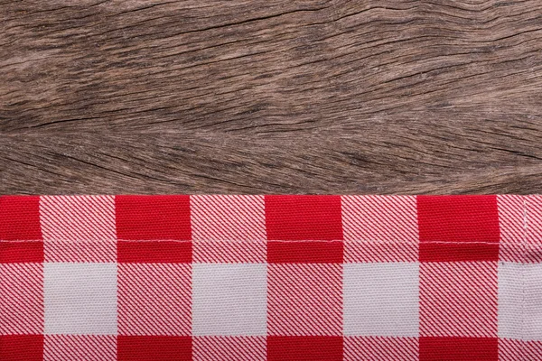 Quadro de toalhas de cozinha. Na textura de madeira. — Fotografia de Stock