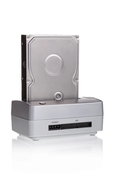 Docking station per hard disk. Per salvare e duplicazione. — Foto Stock