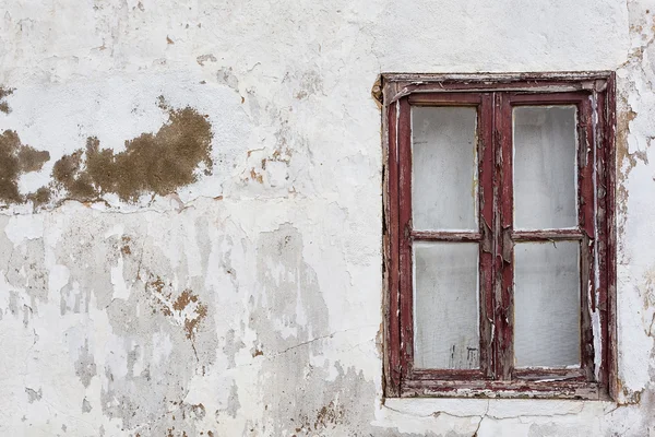 Alte alte Fenster und Hintergrund für Text. Close-up. — Stockfoto