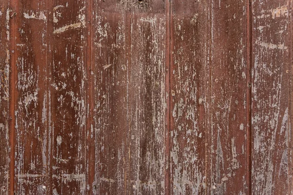 Vintage textuur van houten rode verf te kraken. Close-up. — Stockfoto