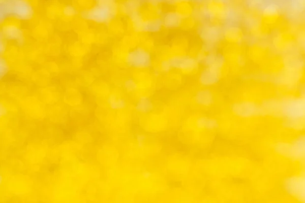 Sfondo Bokeh Astratto Natale Bokeh Sfondo Giallo Sfocato Bagliore Dorato — Foto Stock