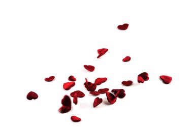 Jüt arka plan üzerinde dört Kalpler