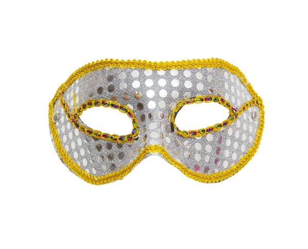 Máscara de carnaval aislada sobre fondo blanco —  Fotos de Stock