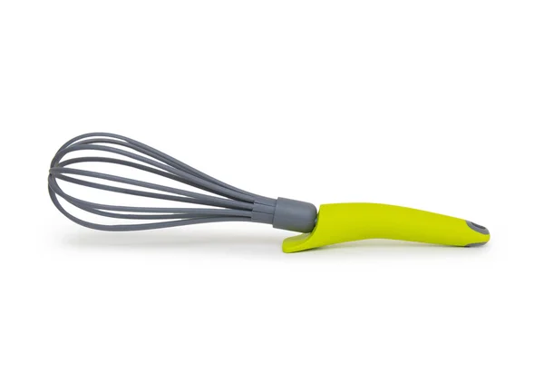 Filo di silicone Whisk isolato su sfondo bianco — Foto Stock