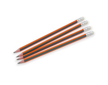 Saf beyaz arka plan üzerinde izole kalem