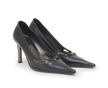 beyaz izole kadın ayakkabıları. güzel kadın ayakkabı 