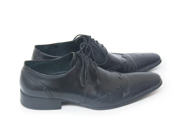 Beyaz ayakkabılarla erkek moda — Stok fotoğraf