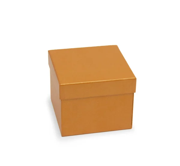 Gåva box isolerad på vit bakgrund — Stockfoto