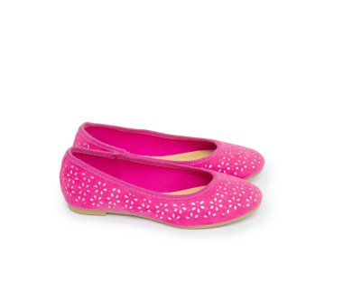 Bale ayakkabıları beyazda izole edilmiş.