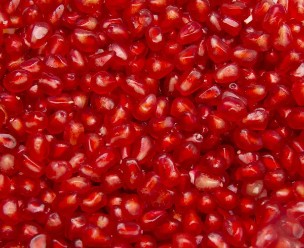 Fresh pomegranate seeds for food background — Stock Photo, Image