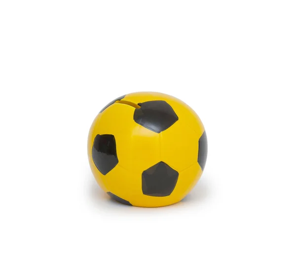Moneybox in the form of the ball — Stock Photo, Image