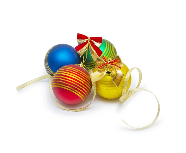 Christmas ball isolated on white background cutout — Stock Photo, Image