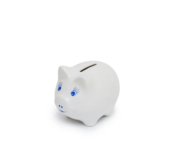 Piggy bank isolated on white background — Stock Photo, Image