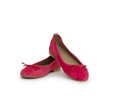 Bale ayakkabıları beyazda izole edilmiş.