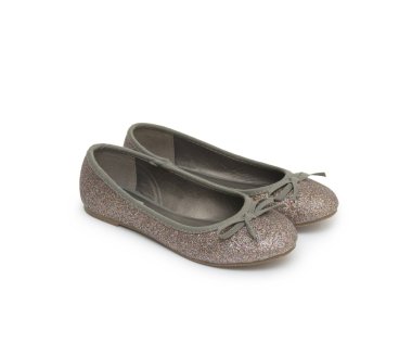 Bale ayakkabıları beyazda izole edilmiş.