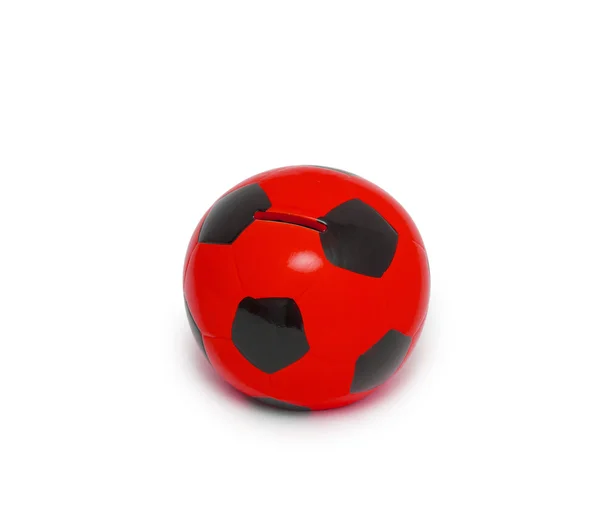 Moneybox in the form of the ball — Stock Photo, Image
