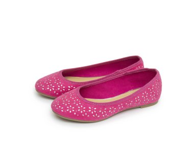 Bale ayakkabıları beyazda izole edilmiş.