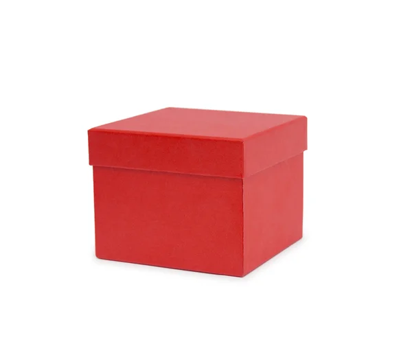 Gåva box isolerad på vit bakgrund — Stockfoto