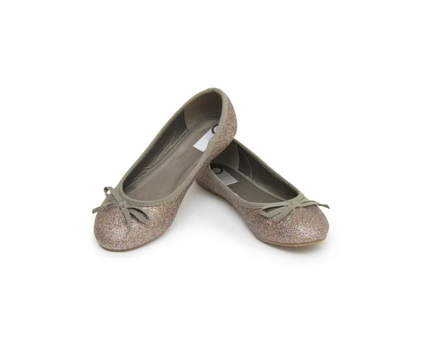 Zapatillas de ballet aisladas en el blanco — Foto de Stock