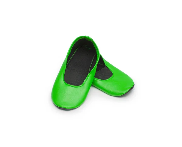 Childrens gym shoes isolated against a white background — Stock Photo, Image