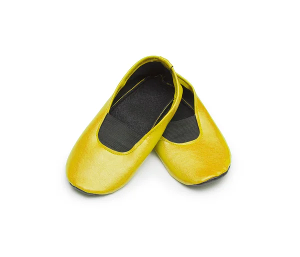 Childrens gym shoes isolated against a white background — Stock Photo, Image