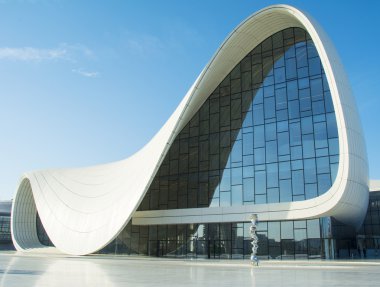 Bakü-Mayıs 17: Haydar Aliyev Merkezi'nde 17 Mayıs 2015 tarihinde Bakü, Azer