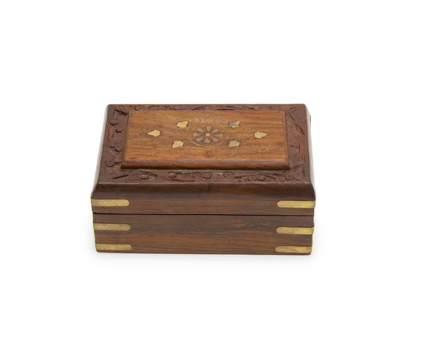 The wooden chest — Stock Photo, Image