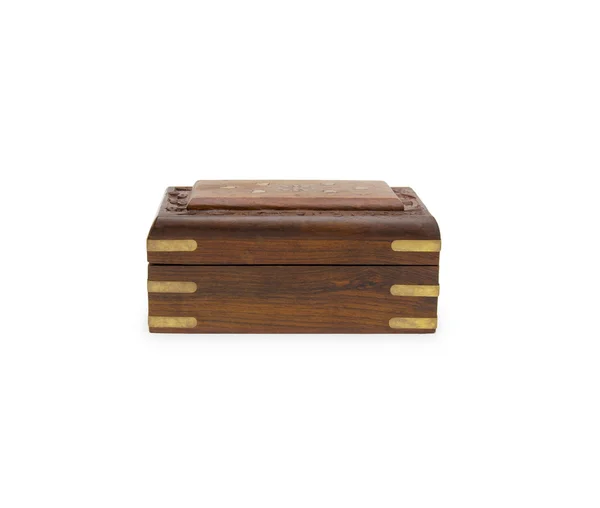 The wooden chest Stock Picture