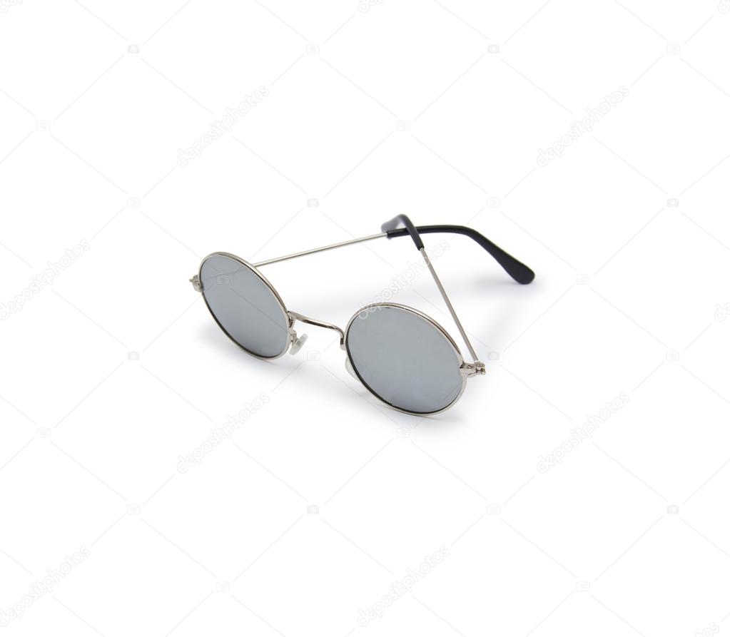 sun glasses on white backgroundsun 