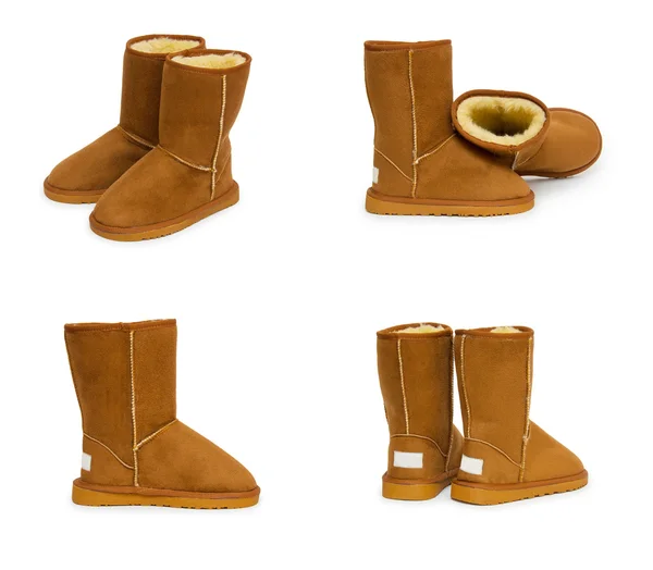 Moda botas de invierno — Foto de Stock