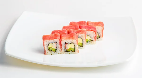 Sushi na talíři — Stock fotografie