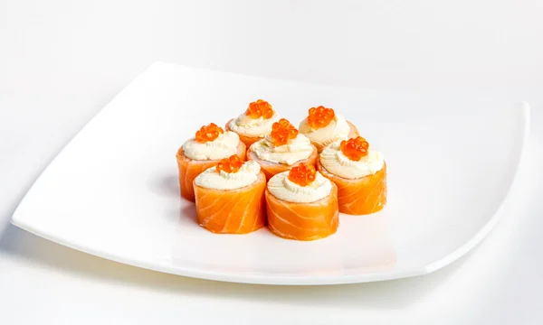 Sushi na talíři — Stock fotografie