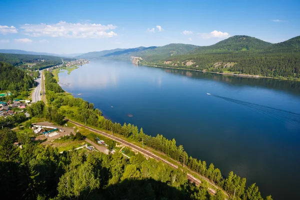 Viewing Krasnoyarsk — Stock Photo, Image