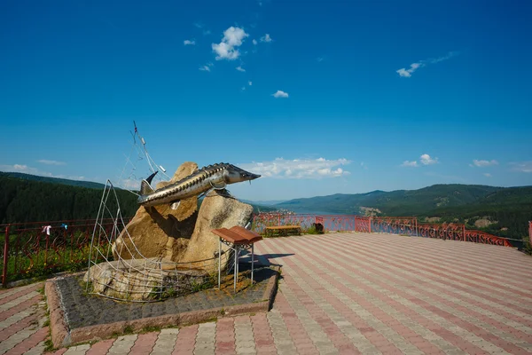 Görüntüleme Krasnoyarsk anıt balık